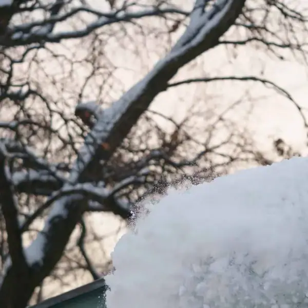 Steam ice dam removal on a St. Cloud roof